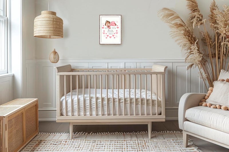 Riolis - Girls Birth Announcement 1123, Cross Stitch Kits 7"X9.5", Cross Stitch Kits for Beginners & Advanced, Crossstitching Kits Adult, Counted Stitching Kits, Embroidery Kit - Image 2